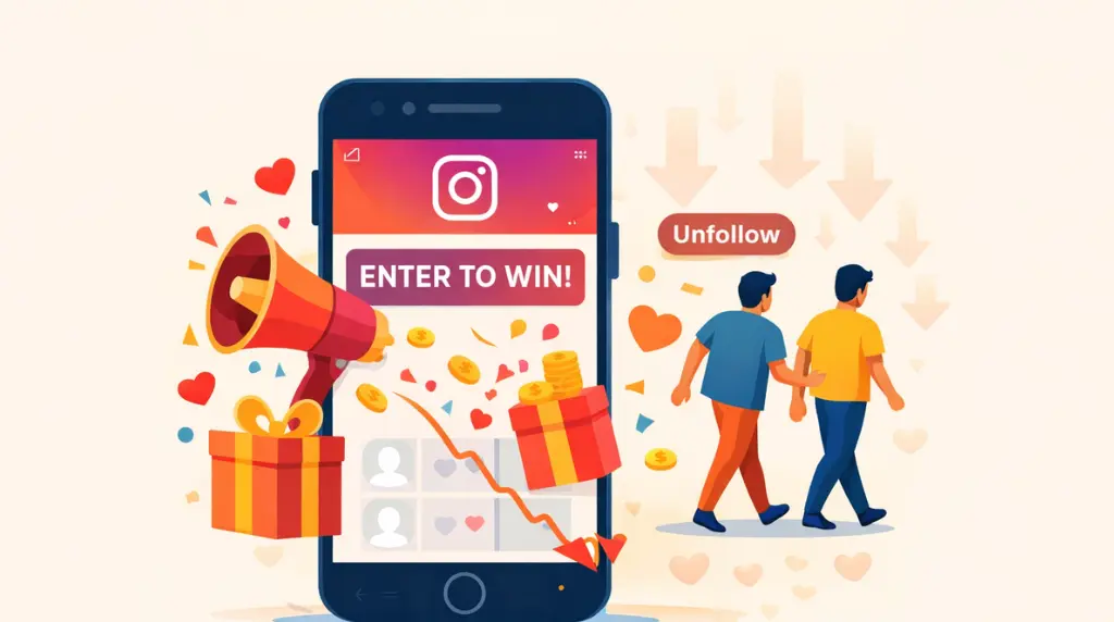 The “Giveaway Hangover”: Why Your Engagement Crashes After a Contest