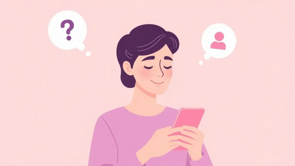 Person checking their phone wondering about Instagram unfollowers